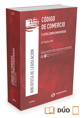CDIGO DE COMERCIO Y LEYES COMPLEMENTARIAS