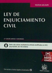 LEY DE ENJUICIAMIENTO CIVIL 27 EDICIN 2015