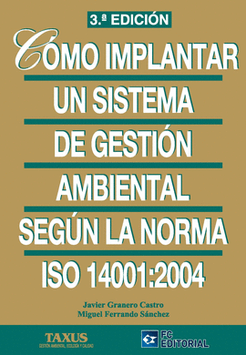 3ED COMO IMPLANTAR SISTEMA GESTION AMBIENTAL ISO 14001:2004