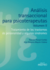 ANALISIS TRANSACCIONAL PARA PSICOTERAPEUTAS. VOLUMEN II