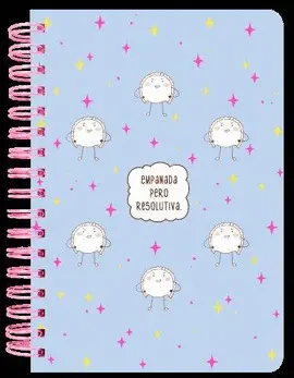 LIBRETA TAPA DURA A5 CROQUETA EMPANADA