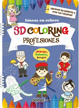 3D COLORING. PROFESIONES 3D COLORING. PROFESIONES