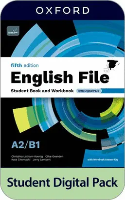 2 ENGLISH FILE 5TH EDITION A2/B1. STUDENT'S BOOK AND WORKBOOK AND DIGITAL WITH KEY 2 ENGLISH FILE 5TH EDITION A2/B1. STUDENT'S BOOK AND WORKBOOK AND DIGITAL WITH KEY
