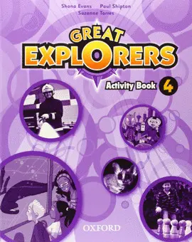 4 GREAT EXPLORERS 4 ACTIVITY BOOK