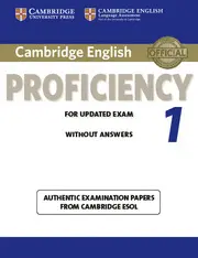 CAMBRIDGE PROFICIENCY 1 ALUMNO