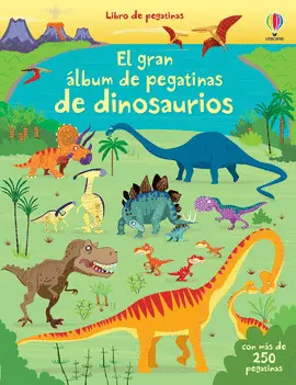 GRAN ALBUM DE PEGATINAS DE DINOSAURIOS