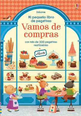 VAMOS DE COMPRAS. MI PEQUEÑO KIBRO DE PEGATINAS
