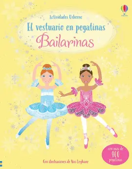 BAILARINAS. VESTUARIO EN PEGATINAS
