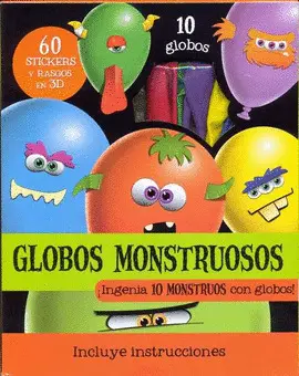 OFERTA BOX SET GLOBOS MONSTRUOSOS