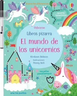 EL MUNDO DE LOS UNICORNIOS. LIBRO PIZARRA