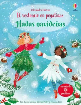 HADAS NAVIDEÑAS. VESTUARIO EN PEGATINAS HADAS NAVIDEÑAS. VESTUARIO EN PEGATINAS