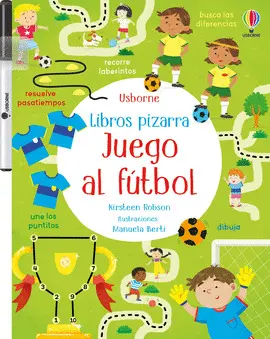 JUEGO AL FÚTBOL. LIBROS PIZARRA