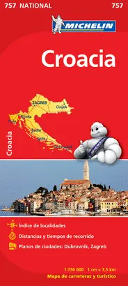 MAPA NATIONAL CROACIA MAPA NATIONAL CROACIA