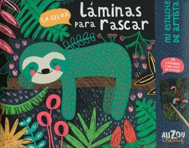 LÁMINAS PARA RASCAR, LA SELVA LÁMINAS PARA RASCAR, LA SELVA