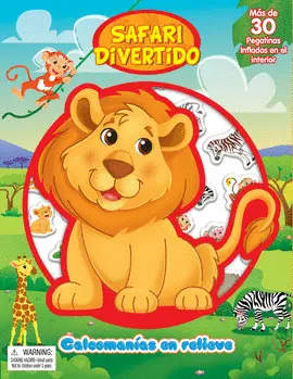 SAFARI DIVERTIDO (PEGATINAS EN RELIEVE)
