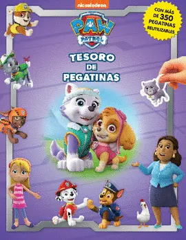 PAW PATROL. TESORO DE PEGATINAS. PATRULLA CANINA