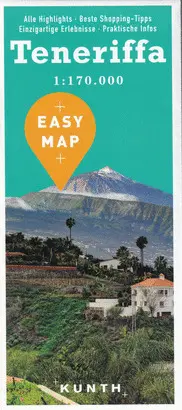 EASY MAP TENERIFFA. MAPA 1-170.000