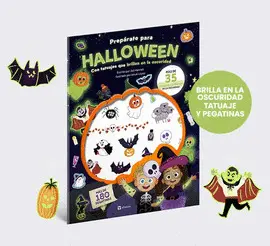 Preparate para Halloween. Con Pegatinas y Tatuajes