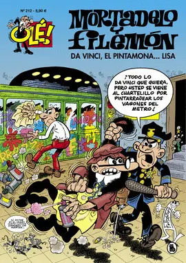 DA VINCI, EL PINTAMONA... LISA (OLÉ! MORTADELO 212) DA VINCI, EL PINTAMONA... LISA (OLÉ! MORTADELO 212)