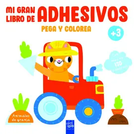 MI GRAN LIBRO DE ADHESIVOS. ANIMALES DE GRANJA