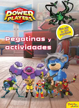 POWER PLAYERS. PEGATINAS Y ACTIVIDADES POWER PLAYERS. PEGATINAS Y ACTIVIDADES