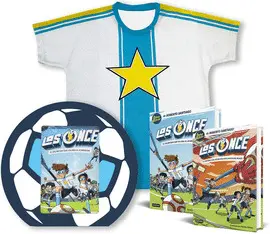 ESTUCHE LOS ONCE 1 + LOS ONCE 2 CON CAMISETA