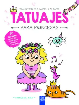 PRINCESA ANA. TATUAJES PARA PRINCESAS