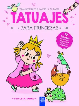 PRINCESA EMMA. TATUAJES PARA PRINCESAS