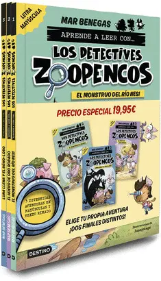 PACK LOS DETECTIVES ZOOPENCOS! 1, 2 Y 3