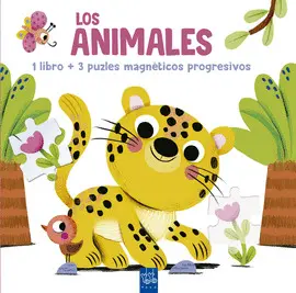 LOS ANIMALES. 1 LIBRO+3 PUZLES MAGNÈTICOS PROGRESIVOS