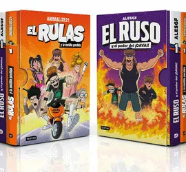 ESTUCHE EL RULAS 1 + EL RUSO 1