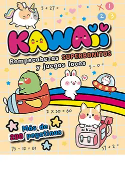 KAWAII. ROMPECABEZAS SUPERBONITOS Y JUEGOS LOCOS KAWAII. ROMPECABEZAS SUPERBONITOS Y JUEGOS LOCOS