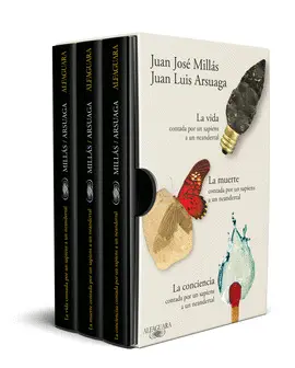ESTUCHE LA VIDA, LA MUERTE Y LA CONCIENCIA CONTADAS POR UN SAPIENS A UN NEANDERTAL (DE UN SAPIENS A UN NEANDERTAL)