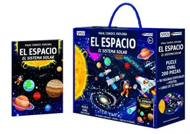 El Espacio. El Sistema Solar. Puzle+Libro
