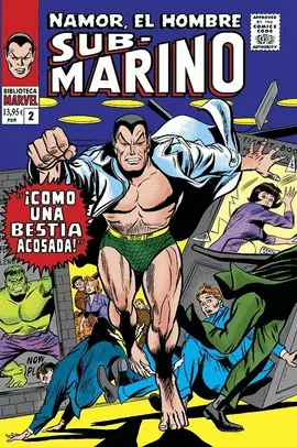 BIBLIOTECA MARVEL 53. NAMOR EL HOMBRE SUBMARINO 02 BIBLIOTECA MARVEL 53. NAMOR EL HOMBRE SUBMARINO 02