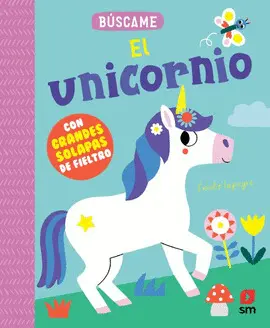 Buscame. El Unicornio. Con Solapas Fieltro
