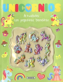 UNICORNIOS. ACTIVIDADES CON PEGATINAS BLANDITAS