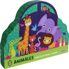ANIMALES. PUZLE Y CUENTO