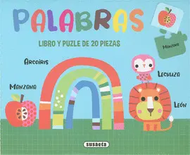 Palabras. Libro y Puzle de 20 Piezas