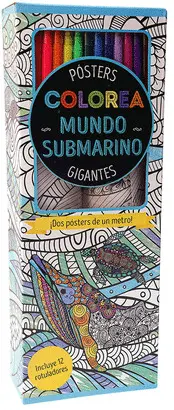 OFERTA. MUNDO SUBMARINO. COLOREA POSTERS GIGANTES OFERTA. MUNDO SUBMARINO. COLOREA POSTERS GIGANTES