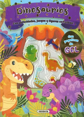 Dinosaurios. Actividades. Con Pegatinas de Gel