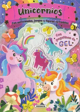 Unicornios. Actividades. Con Pegatinas de Gel