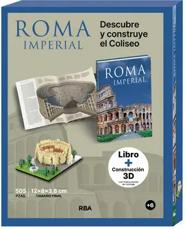 ROMA IMPERIAL. PACK LIBRO + MAQUETA COLISEO EN 3D