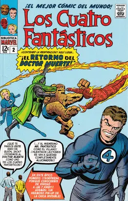 BIBLIOTECA MARVEL LOS 4 FANTÁSTICOS 2. 1962-63. FANTASTIC FOUR 6-11 USA BIBLIOTECA MARVEL LOS 4 FANTÁSTICOS 2. 1962-63. FANTASTIC FOUR 6-11 USA