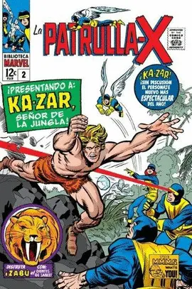 BIBLIOTECA MARVEL. LA PATRULLA-X 02