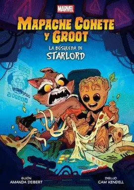 MARVEL SCHOLASTIC MAPACHE COHETE Y GROOT LA BUSQUEDA DE STARLORD MARVEL SCHOLASTIC MAPACHE COHETE Y GROOT LA BUSQUEDA DE STARLORD