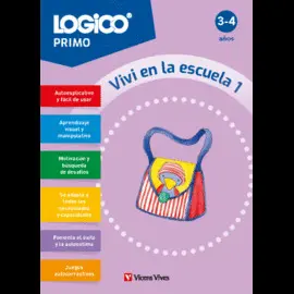 LOGICO PRIMO. VIVI EN LA ESCUELA 1 (3-4 AÑOS)