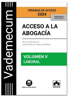 Acceso a la Abogacia. Volumen V. Parte Especifica Laboral