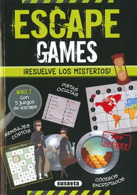 ESCAPE GAMES. NIVEL 2. (+9 AÑOS)
