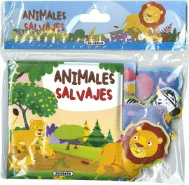 ANIMALES SALVAJES. LIBROS DE BAÑO
